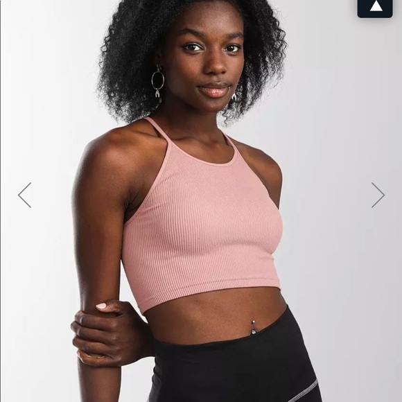 FP Movement Cropped Run Tank Soft Pink XS/S & M/L - Picture 1 of 5